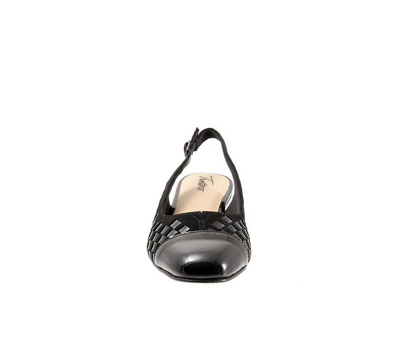 Women's Trotters Dea Woven Slingback Pumps