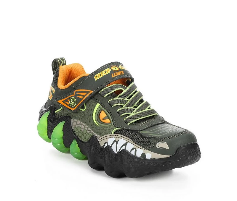 Boys' Skechers Little Kid & Big Skech-O-Saurus Dinosaur Light-Up Sneakers