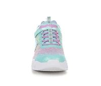 Girls' Skechers Little Kid & Big Flutter Heart Lights Loves Light-Up Sneakers