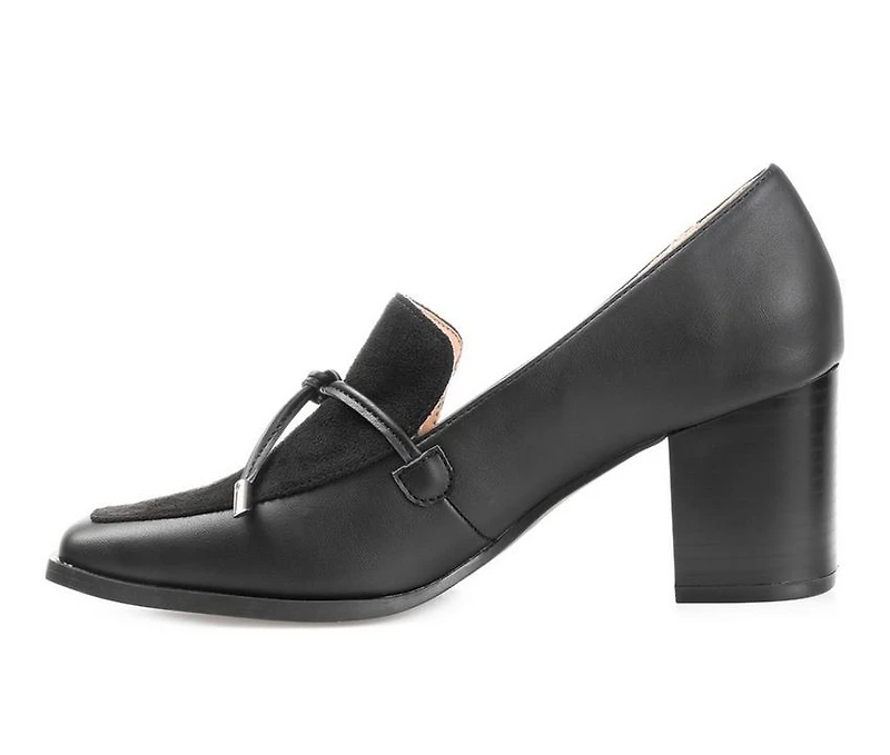 Women's Journee Collection Crawford Heeled Loafers