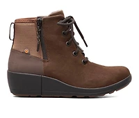 Women's Bogs Footwear Vista Rugged Lace-Up Rain Booties
