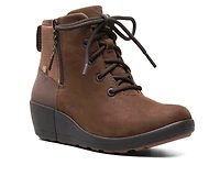 Women's Bogs Footwear Vista Rugged Lace-Up Rain Booties