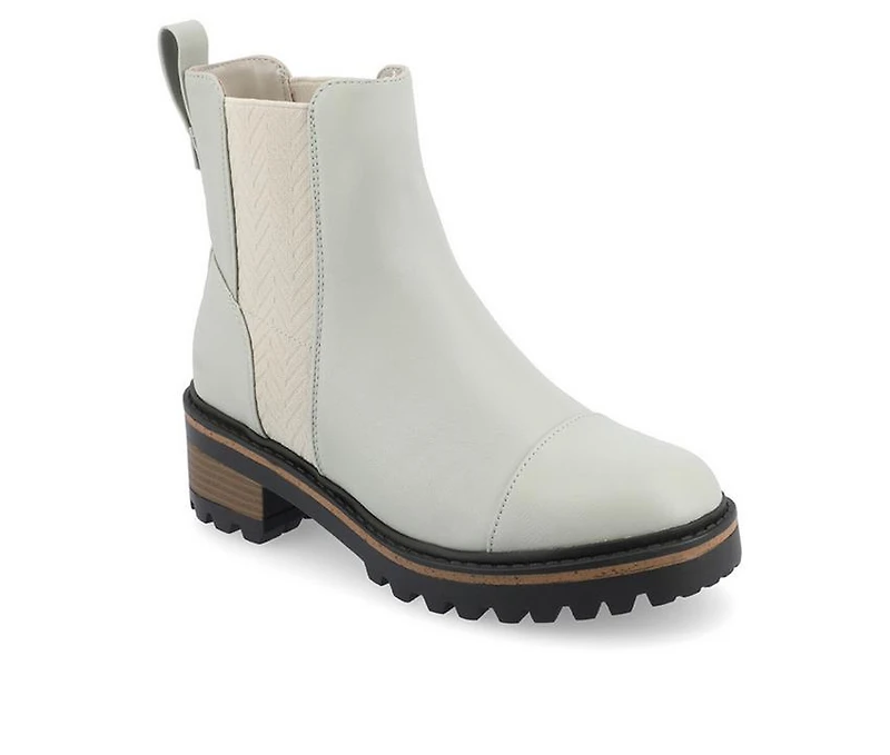 Women's Journee Collection Mirette Lugged Chelsea Boots