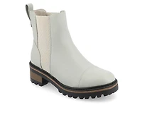 Women's Journee Collection Mirette Lugged Chelsea Boots