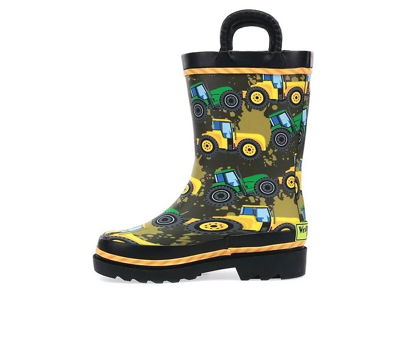 Boys' Western Chief Little Kid & Big Tractor Tough Rain Boots