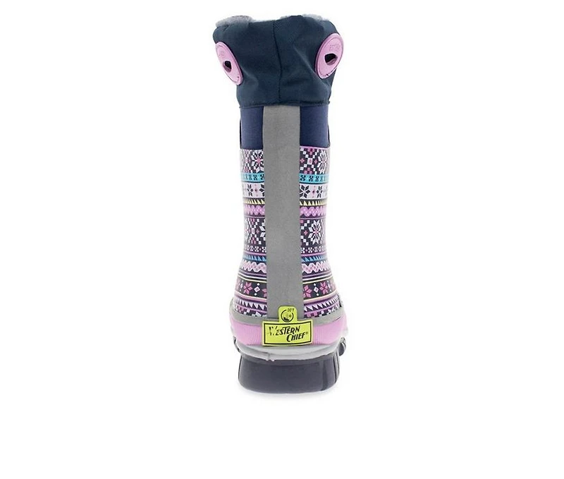 Girls' Western Chief Little Kid & Big Fair Isle Winterprene Boots
