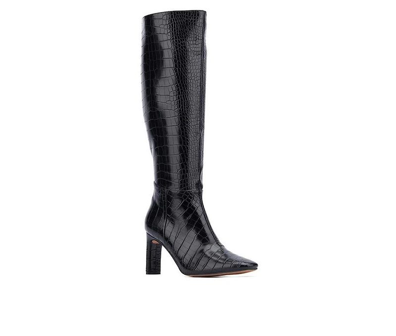 Women's New York and Company Isabelle Knee High Boots
