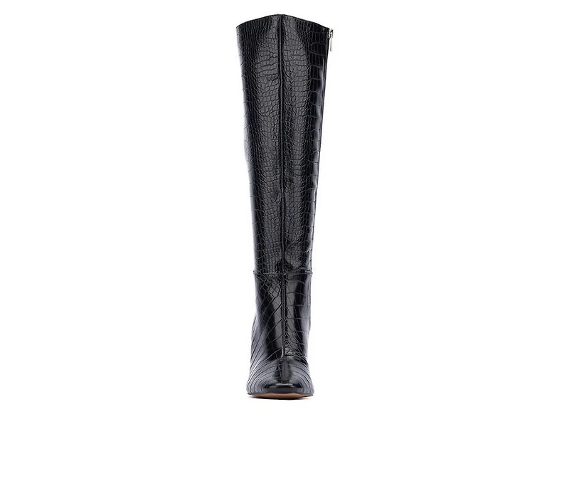 Women's New York and Company Isabelle Knee High Boots