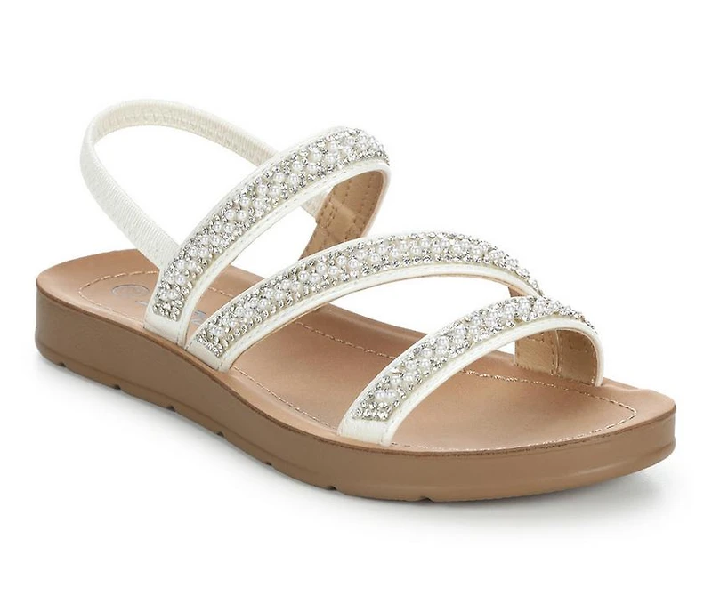 Girls' Soda Little Kid & Big Umbel Flat Sandals