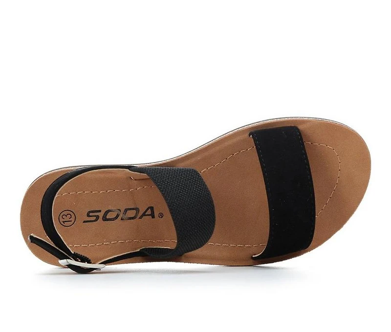Girls' Soda Little Kid & Big Bashful Sandals