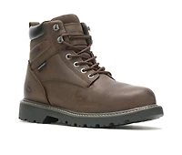 Men's Wolverine Floorhand Waterproof Steel Toe Work Boots