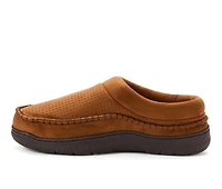 Dearfoams Thompson Microsuede Moc Toe Clog Slippers