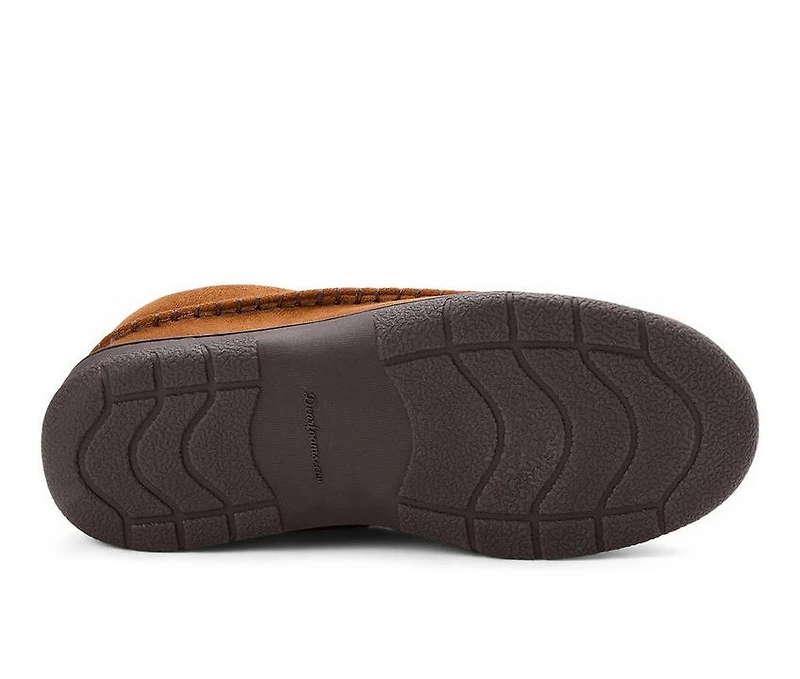 Dearfoams Thompson Microsuede Moc Toe Clog Slippers