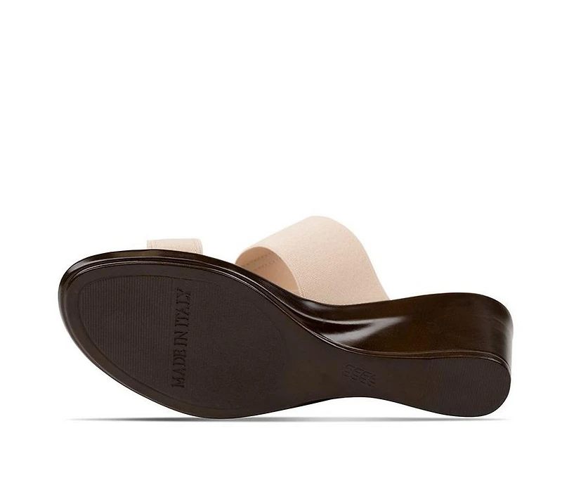 Women's Italian Shoemakers Sadey Wedge Sandals