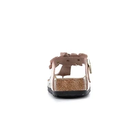 Women's Birkenstock Gizeh Leather Footbed Sandals