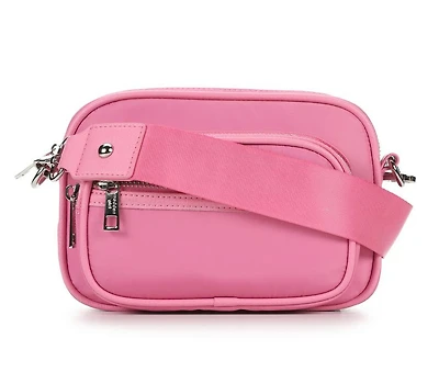 Madden Girl Nylon Camera Crossbody Handbag
