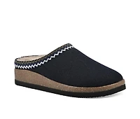 Women's White Mountain Bundle Up Mules