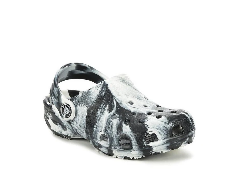 Kids' Crocs Little Kid & Big Classic Marbled 2 Clogs