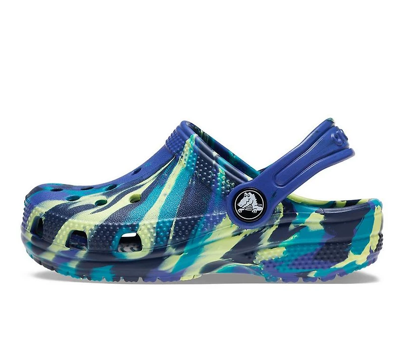 Kids' Crocs Little Kid & Big Classic Marbled 2 Clogs