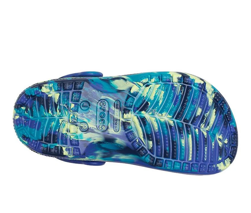 Kids' Crocs Little Kid & Big Classic Marbled 2 Clogs