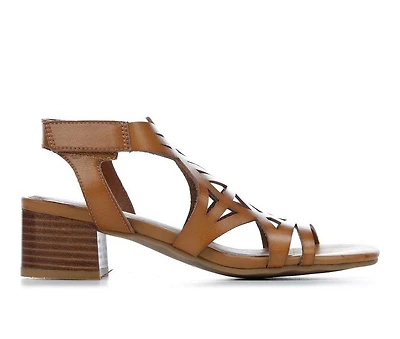 Women's Baretraps Velvet Block Heel Dress Sandals