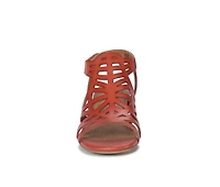 Women's Baretraps Velvet Block Heel Dress Sandals