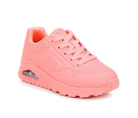 Girls' Skechers Street Little Kid & Big Uno Gen 1 Wedge Sneakers