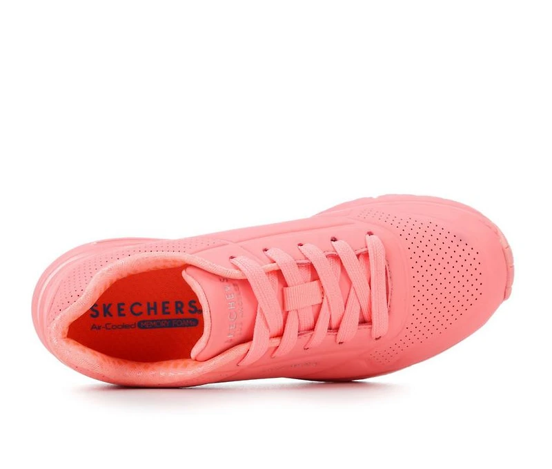 Girls' Skechers Street Little Kid & Big Uno Gen 1 Wedge Sneakers