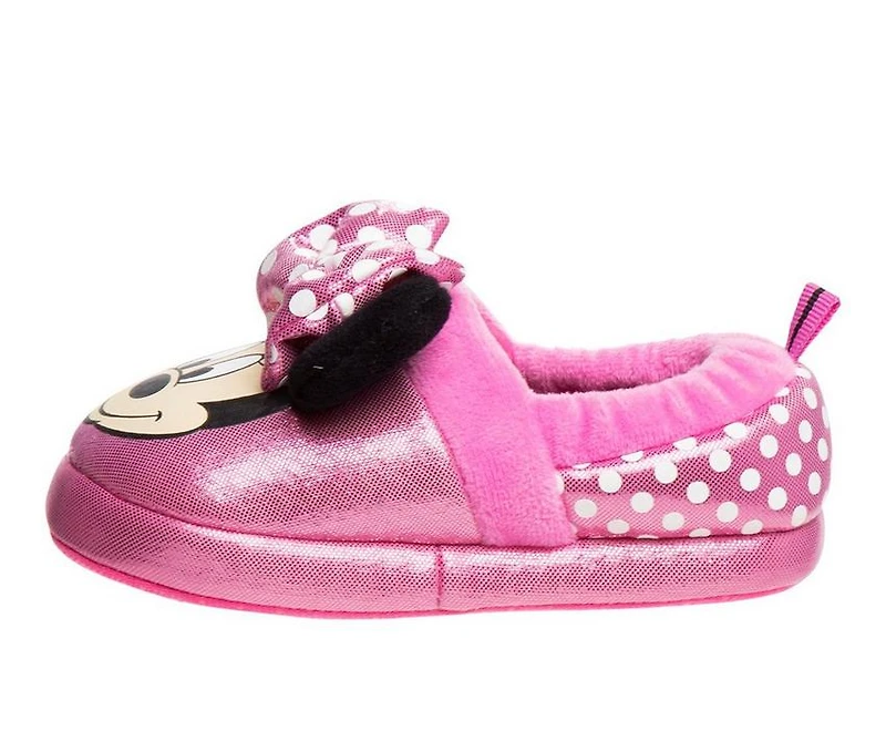 Disney Toddler & Little Kid Minnie Bownots Dots Slipper