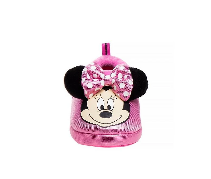 Disney Toddler & Little Kid Minnie Bownots Dots Slipper