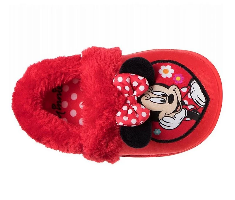 Disney Toddler & Little Kid Minnie Red Candy Slipper