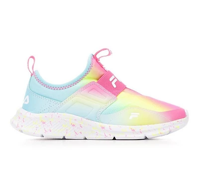 Girls' Fila Little Kid & Big Landbuzzer Marble Running Shoes