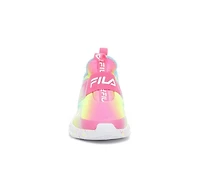 Girls' Fila Little Kid & Big Landbuzzer Marble Running Shoes