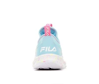 Girls' Fila Little Kid & Big Landbuzzer Marble Running Shoes