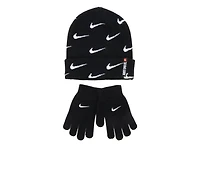 Nike Swoosh Repeat Beanie Set