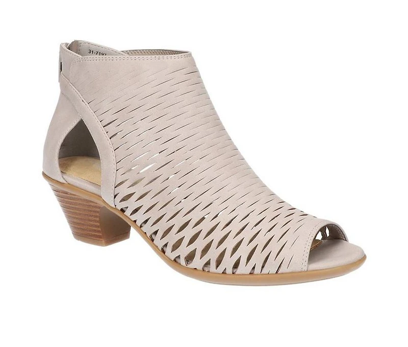 Women's Easy Street Sunrise Heeled Peep Toe Booties