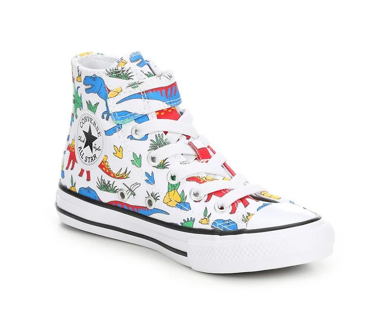 Kids' Converse Little Kid Chuck Taylor All Star Dino Mid-Top Sneakers
