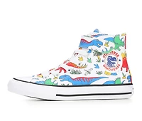 Kids' Converse Little Kid Chuck Taylor All Star Dino Mid-Top Sneakers