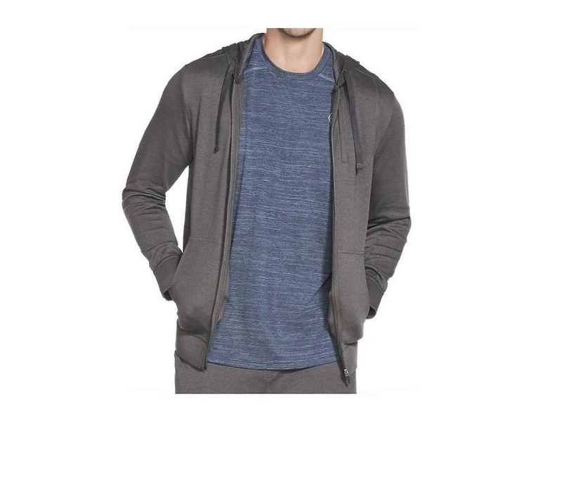 Skechers Go Apparel Men's Knit Pique Full Zip Hoodie