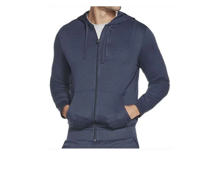 Skechers Go Apparel Men's Knit Pique Full Zip Hoodie