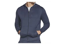Skechers Go Apparel Men's Knit Pique Full Zip Hoodie