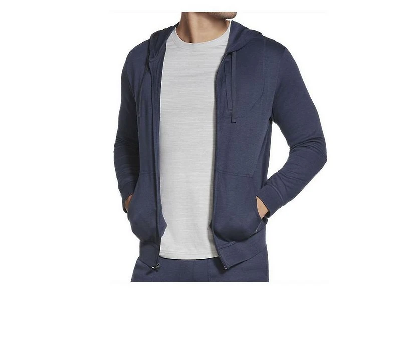 Skechers Go Apparel Men's Knit Pique Full Zip Hoodie