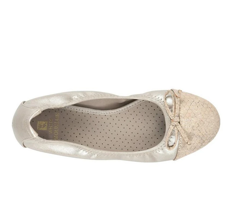Women's White Mountain Sunnyside II Flats