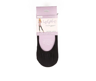 LEGALE Three Pack Micro Regular Cut Socks