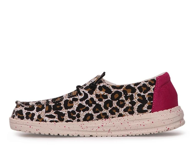 Girls' HEYDUDE Little Kid & Big Wendy Youth Cheetah Casual Shoes