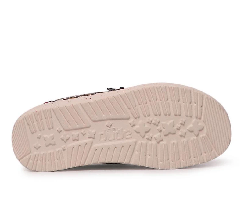 Girls' HEYDUDE Little Kid & Big Wendy Youth Cheetah Casual Shoes