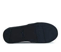Girls' TOMS Little Kid & Big Youth Alpargata Black Slip-On Shoes