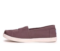 Girls' TOMS Little Kid & Big Alpargata Ash Slip on