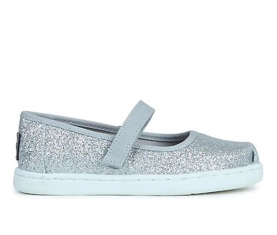 Girls' TOMS Infant & Toddler Little Kid Glitter Mary Jane Casual Shoes