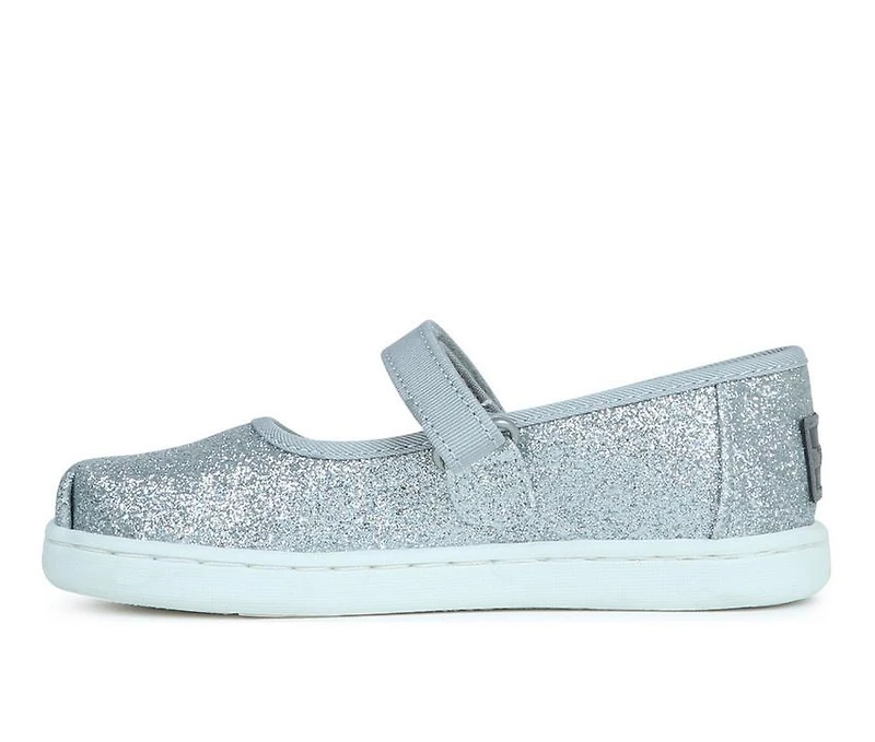 Girls' TOMS Infant & Toddler Little Kid Glitter Mary Jane Casual Shoes